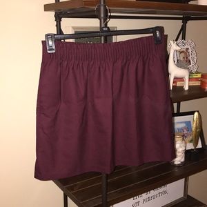 NWT JCrew paper bag waist skirt